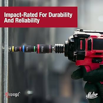 Malco 7-in-1 C-RHEX Flip Bit Socket Set with 3 cleanable